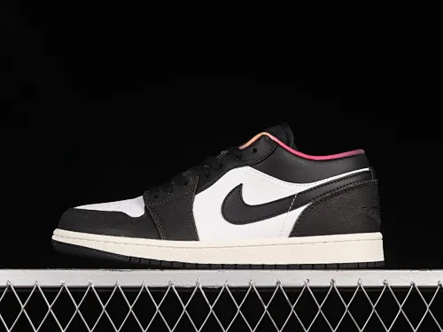 All categories Air Jordan Jordan series basketball shoes Air Jordan 1 Low Z version Air Jordan Retro 1 Low "Electric Green" AJ1 Joe 1 matte black and white cultural and leisure sports sneakers DQ8422-001